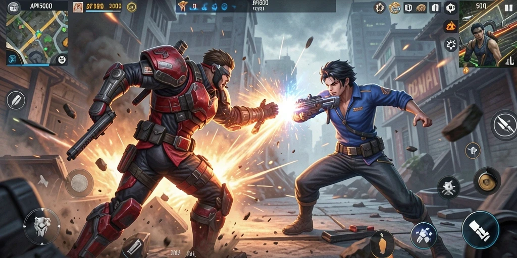 Tangkapan layar gameplay API5000 menampilkan aksi seru dan grafis yang menawan.