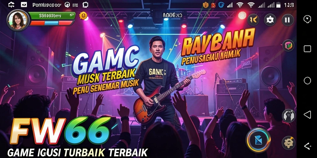 Tampilan gameplay FW66 yang menarik dan penuh warna.