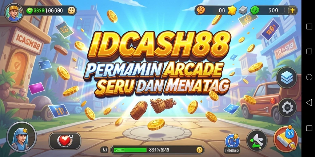 Screenshot gameplay IDCASH88 menampilkan aksi seru dan dinamis.