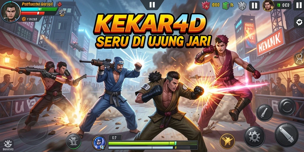 Tampilan gameplay KEKAR4D yang mendebarkan dan penuh aksi.