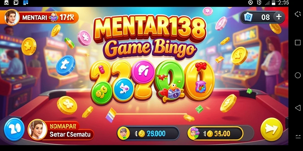 Screenshot gameplay MENTARI138 menampilkan suasana seru permainan Bingo.