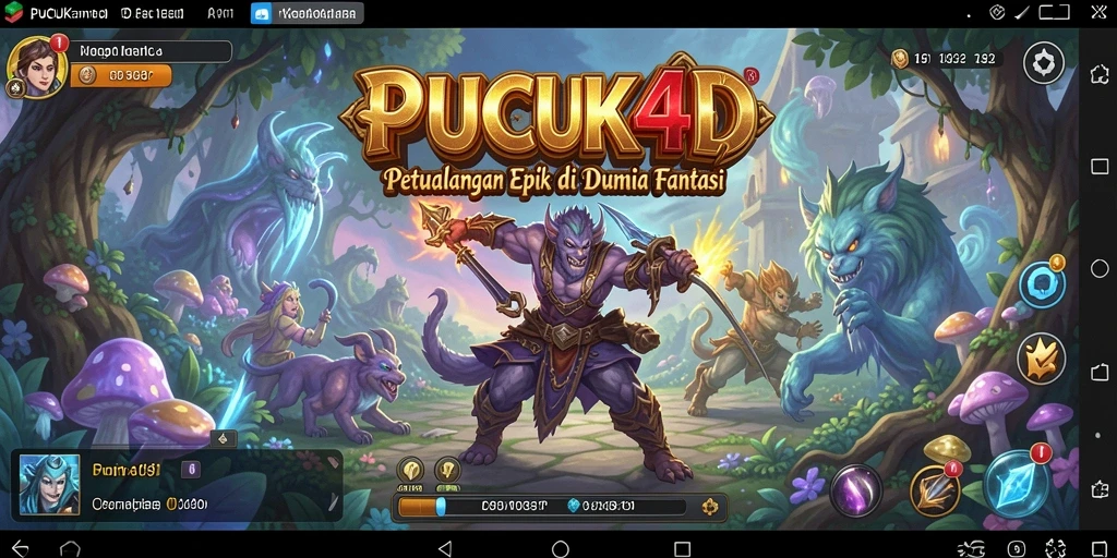 Tampilan gameplay seru dan menegangkan di PUCUK4D.