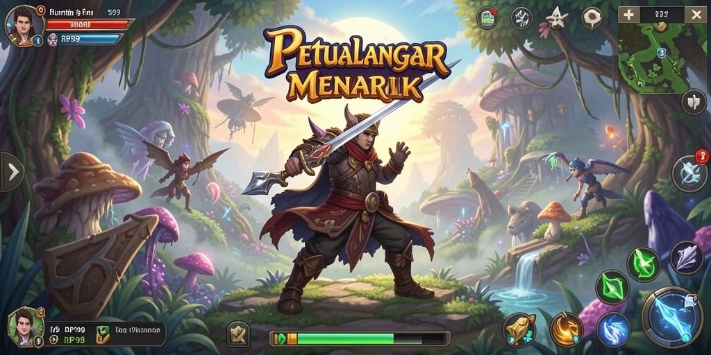 Tampilan gameplay RP99 yang seru dan menantang.