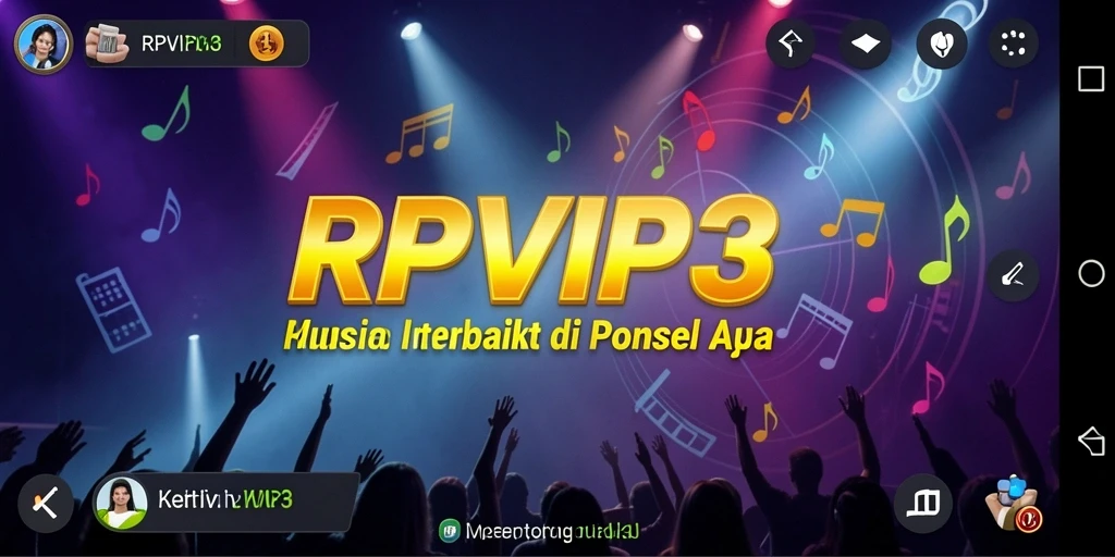 Gameplay RPVIP3 yang seru dan penuh warna.